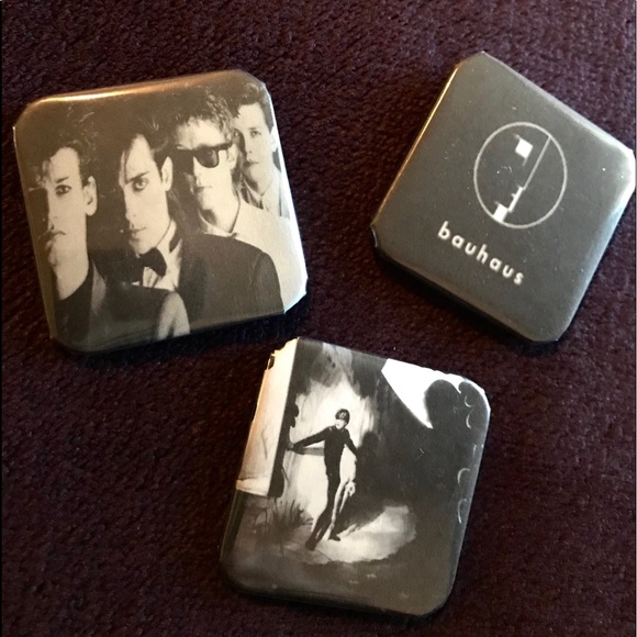 None Other - Bauhaus band pins